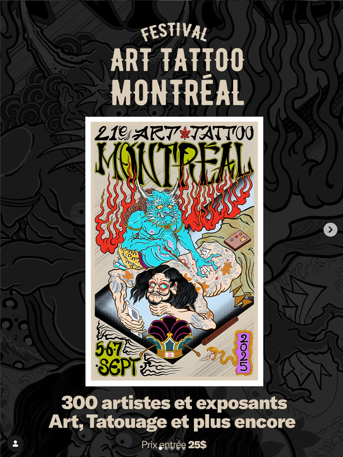 Festival Art Tattoo Montreal 2025
