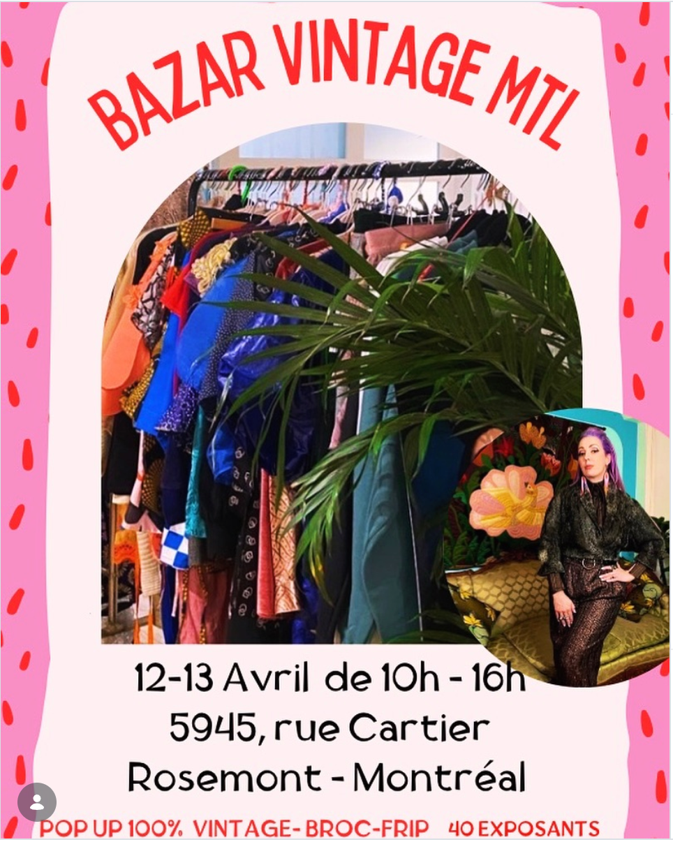 Bazar Vintage MTL - April 2025