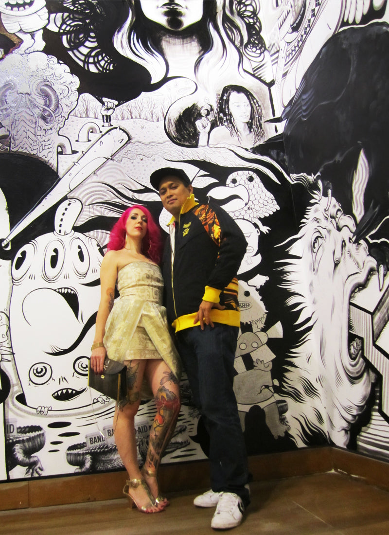 EnMasse "Big Bang: Vernissage", Acrylic & ink on Wall, 4,200 sq ft, 2012.