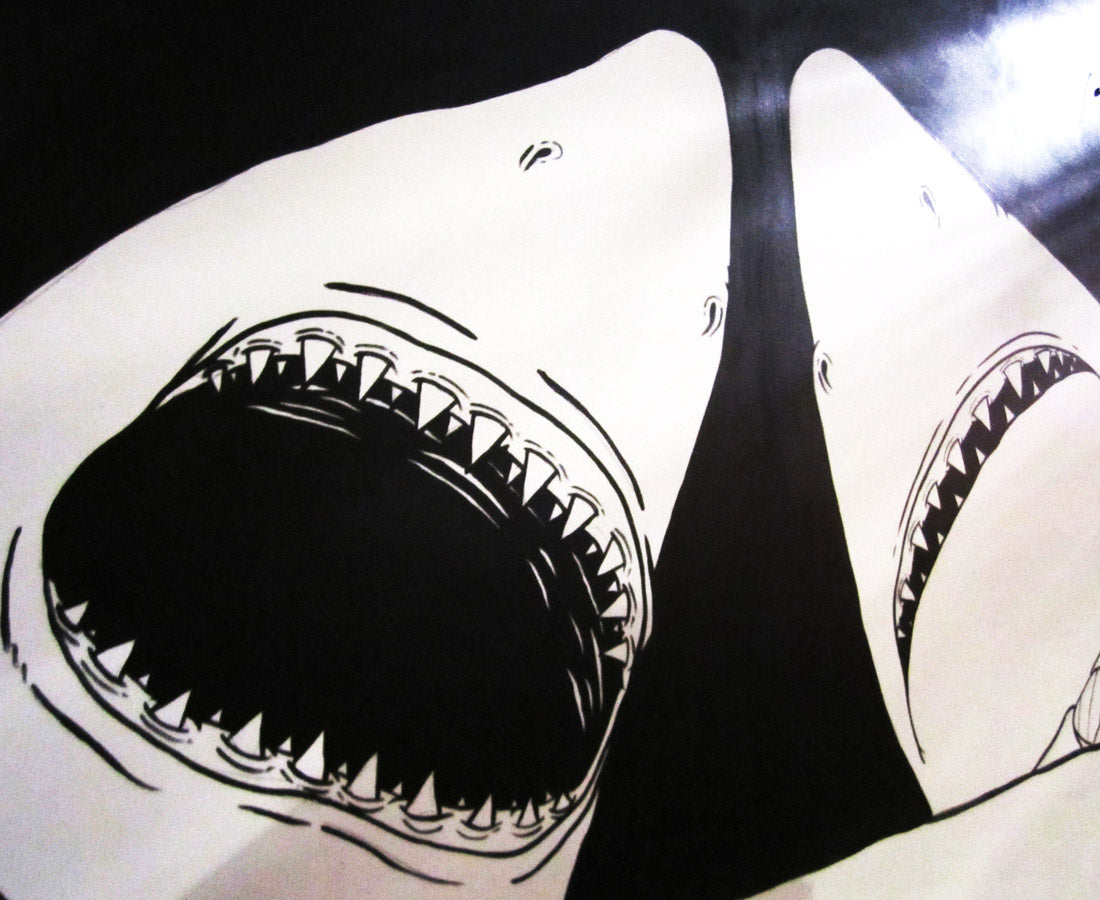 EnMasse "SOS Dettes" Painting Ad for Marketing, 2011.