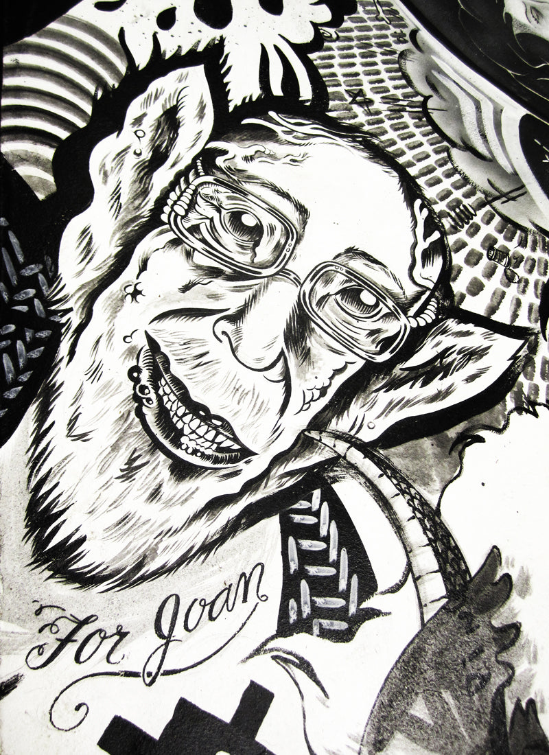 KB "Big Bang", Acrylic & ink on Wall, 4,200 sq ft, 2012.
