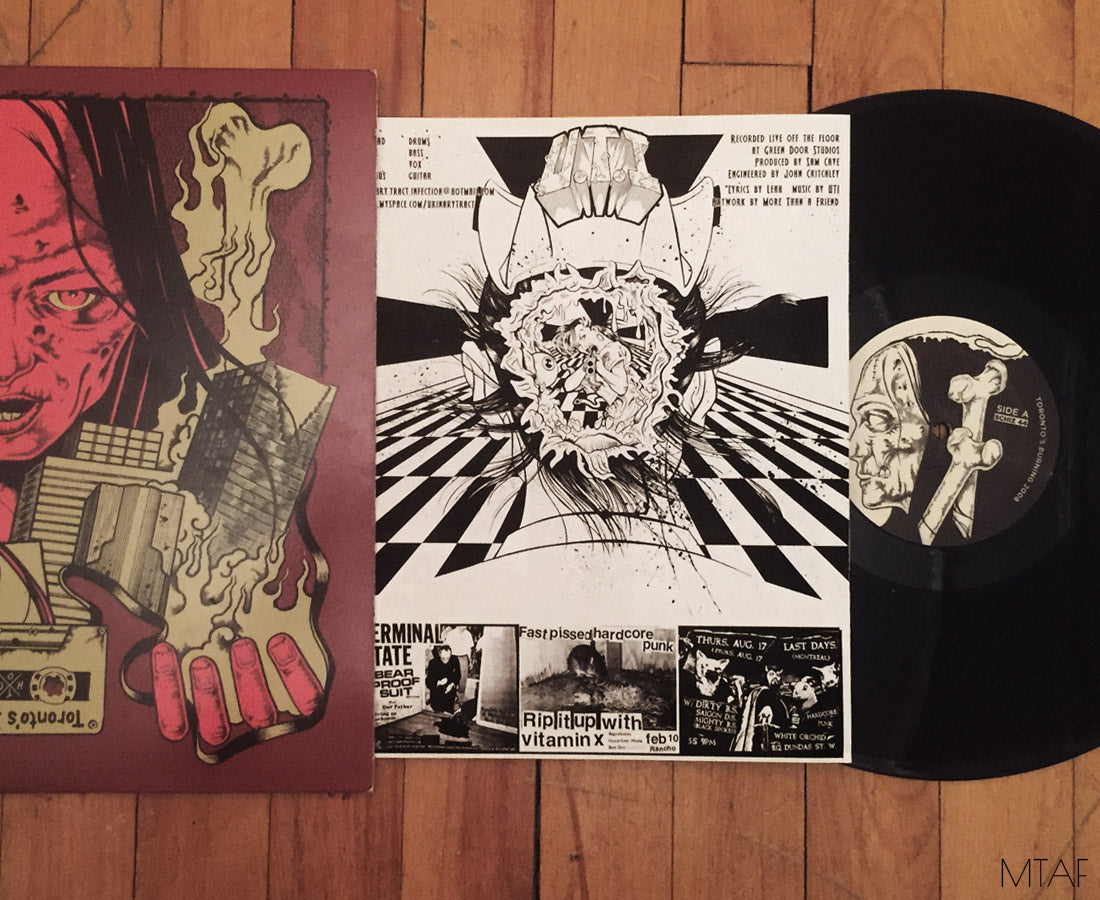 ''Toronto's Burning'' Hardcore LP, Produced by Schizophrenic Records, 2008.