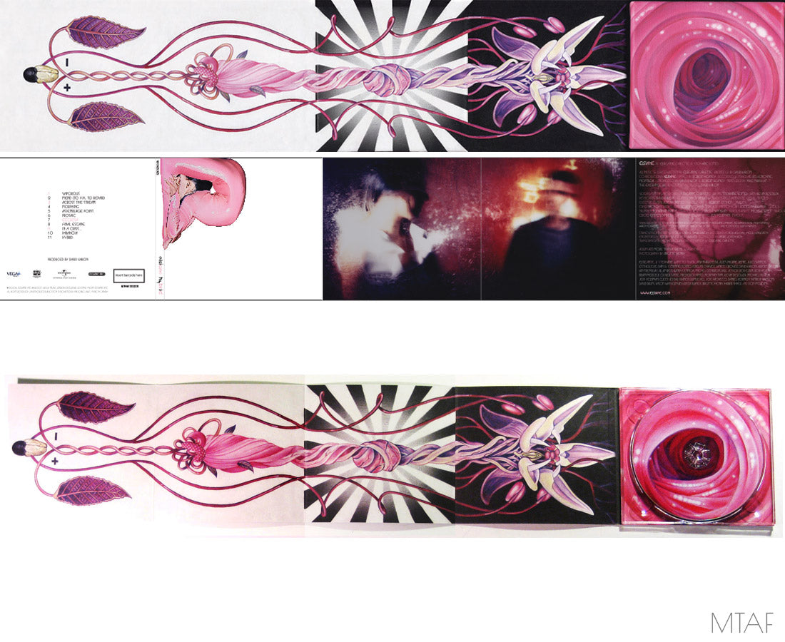 MTAF. "Elsiane, Hybrid Cover", Printed Digi Pack CD . 2007