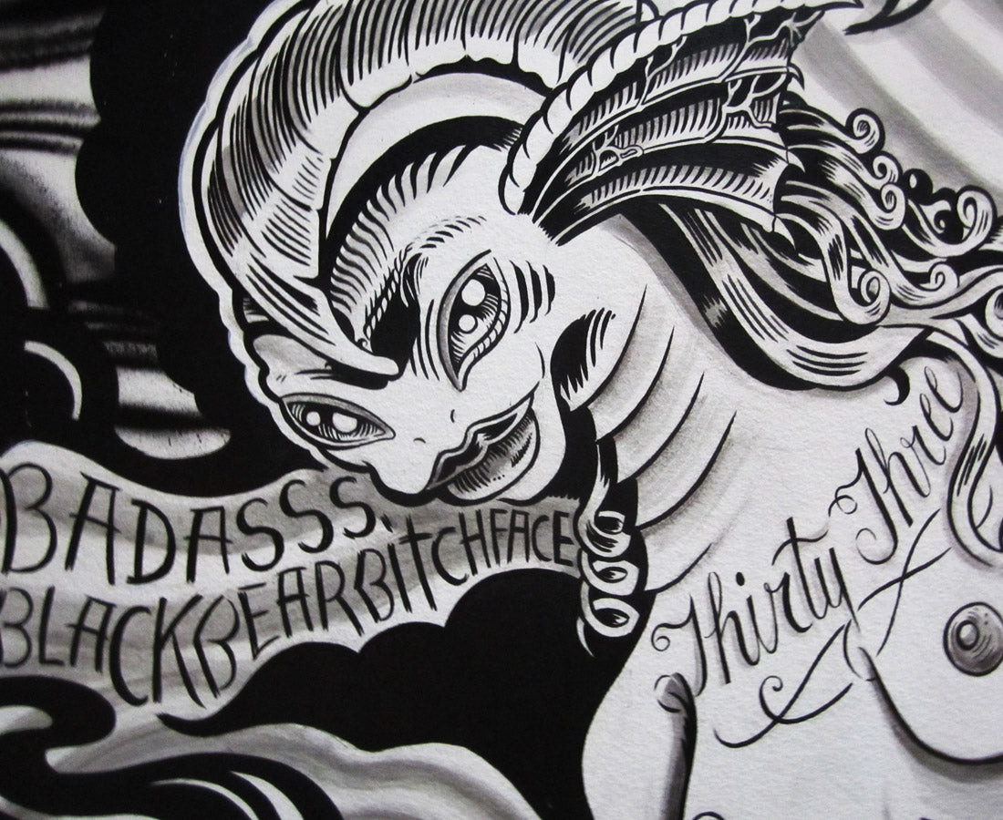 KB "Big Bang", Acrylic & ink on Wall, 4,200 sq ft, 2012.