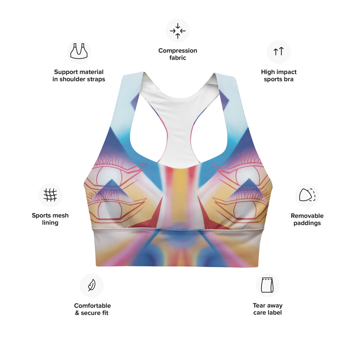 +(Re)-Birth Longline Sports Bra