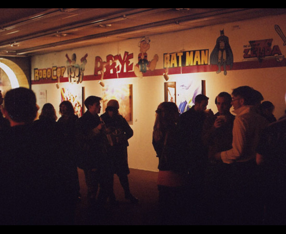 MTAF "Eidolon Exhibition" Oil and Airbrush on Canvas, 2006.
