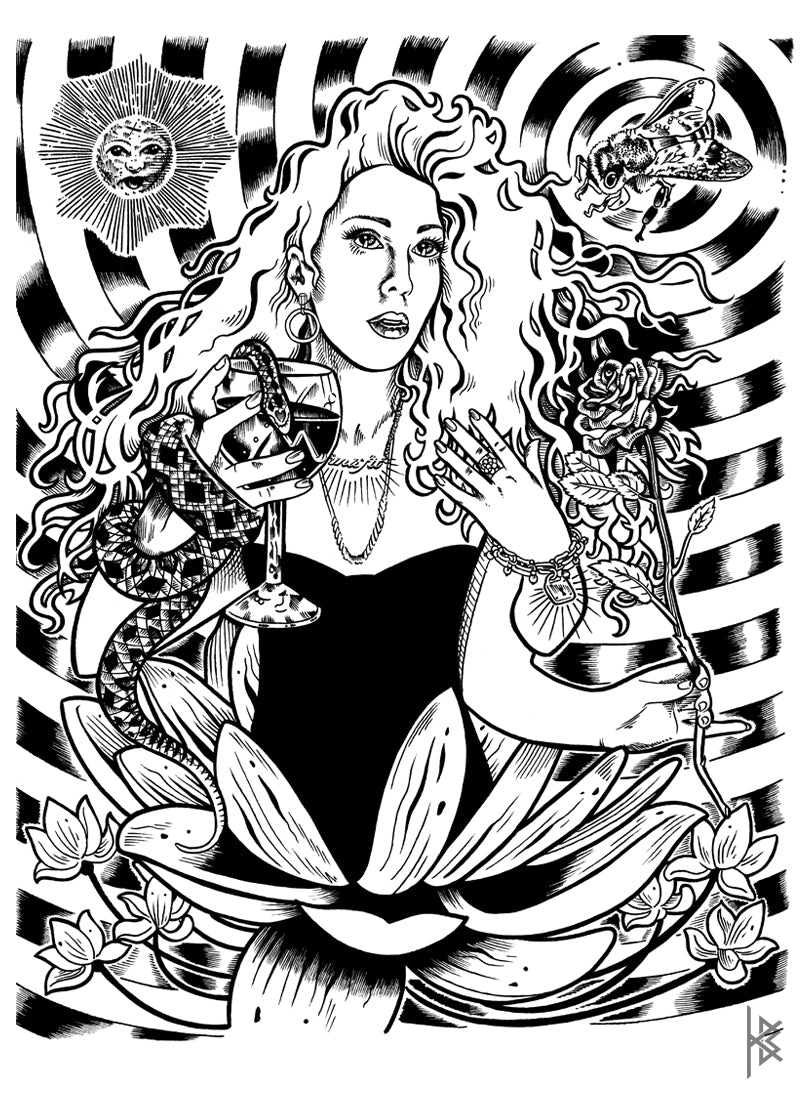 KB. ''Misfit'' Ink on Paper, 8.5''x11''. 2011